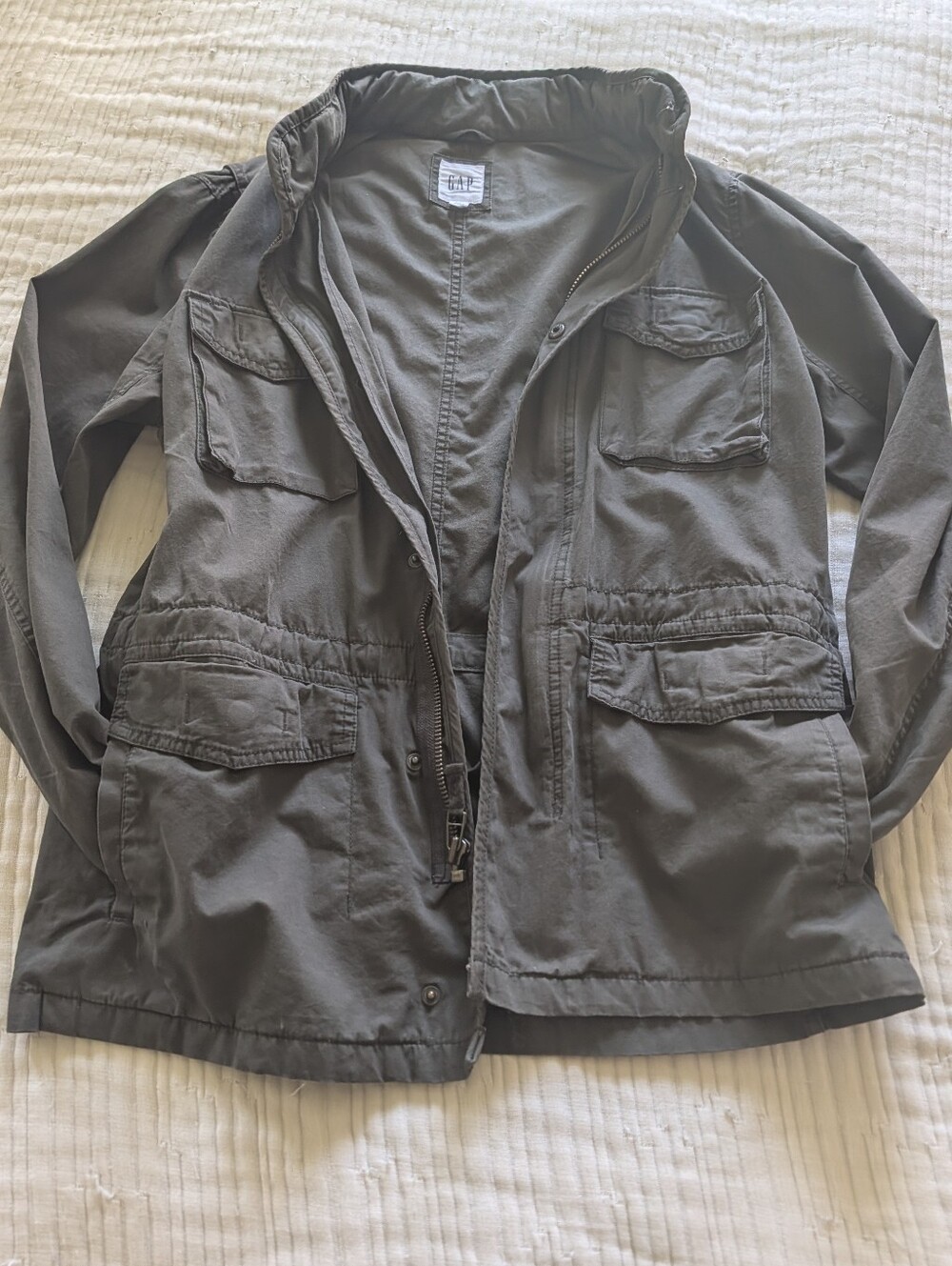 Utility Field Jacket - Olive Green